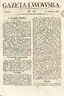 Gazeta Lwowska. 1837, nr 42