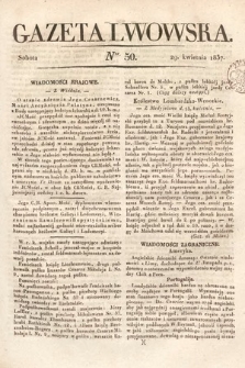 Gazeta Lwowska. 1837, nr 50