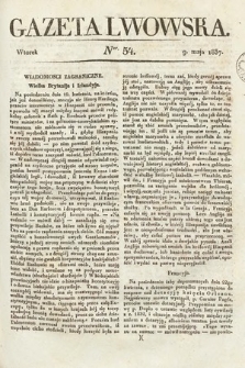 Gazeta Lwowska. 1837, nr 54