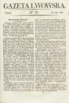 Gazeta Lwowska. 1837, nr 57