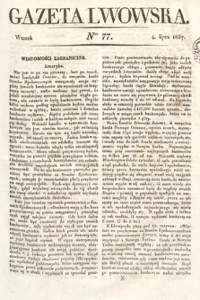 Gazeta Lwowska. 1837, nr 77