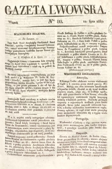 Gazeta Lwowska. 1837, nr 80