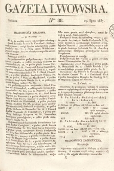 Gazeta Lwowska. 1837, nr 88