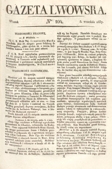 Gazeta Lwowska. 1837, nr 104