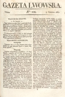Gazeta Lwowska. 1837, nr 106