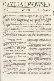 Gazeta Lwowska. 1837, nr 109