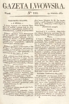 Gazeta Lwowska. 1837, nr 110