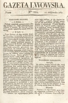 Gazeta Lwowska. 1837, nr 119