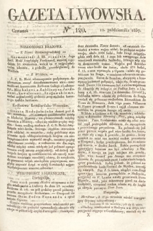Gazeta Lwowska. 1837, nr 120
