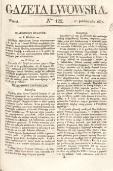 Gazeta Lwowska. 1837, nr 122