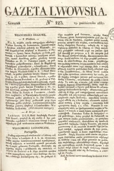 Gazeta Lwowska. 1837, nr 123