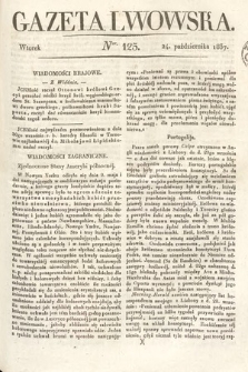 Gazeta Lwowska. 1837, nr 125