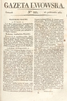 Gazeta Lwowska. 1837, nr 126