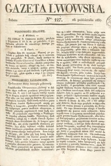 Gazeta Lwowska. 1837, nr 127