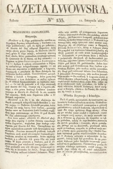 Gazeta Lwowska. 1837, nr 133