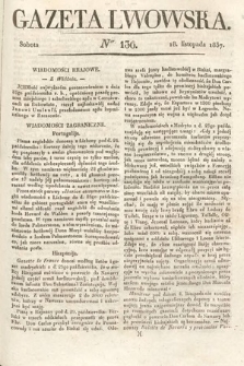 Gazeta Lwowska. 1837, nr 136