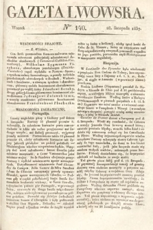 Gazeta Lwowska. 1837, nr 140