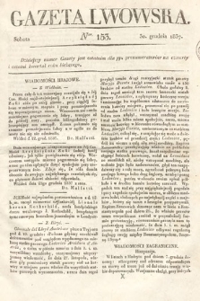 Gazeta Lwowska. 1837, nr 153