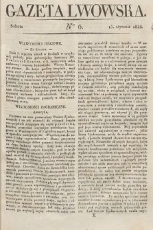 Gazeta Lwowska. 1838, nr 6