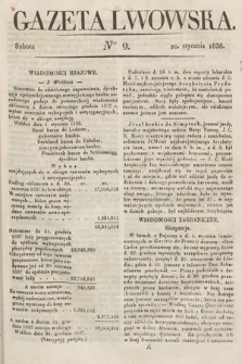 Gazeta Lwowska. 1838, nr 9