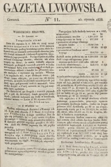 Gazeta Lwowska. 1838, nr 11