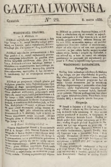 Gazeta Lwowska. 1838, nr 29