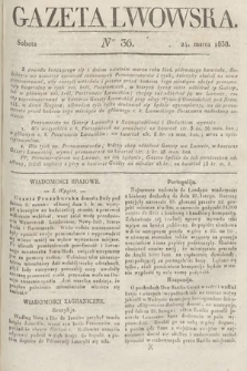 Gazeta Lwowska. 1838, nr 36