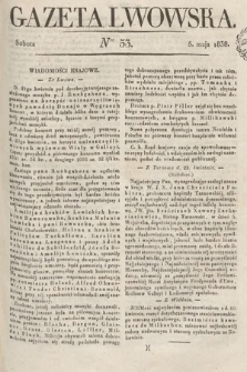 Gazeta Lwowska. 1838, nr 53