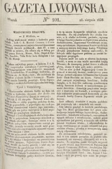 Gazeta Lwowska. 1838, nr 101