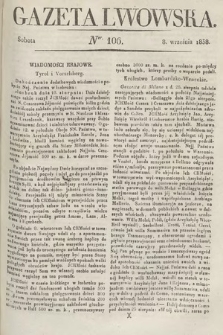 Gazeta Lwowska. 1838, nr 106