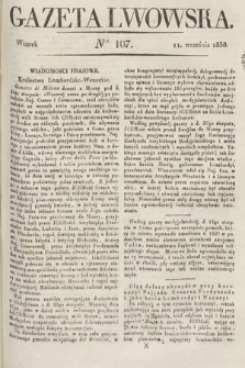 Gazeta Lwowska. 1838, nr 107