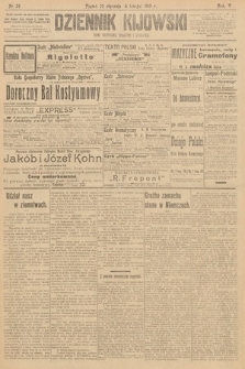 Dziennik Kijowski : pismo polityczne, społeczne i literackie. 1910, nr 20