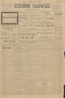 Dziennik Kijowski : pismo polityczne, społeczne i literackie. 1910, nr 21