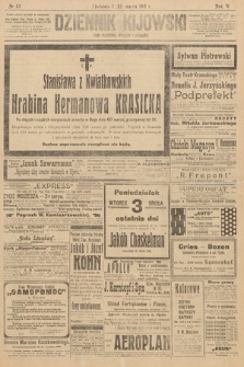 Dziennik Kijowski : pismo polityczne, społeczne i literackie. 1910, nr 63