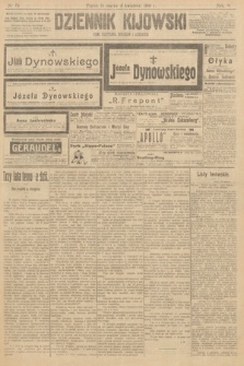 Dziennik Kijowski : pismo polityczne, społeczne i literackie. 1910, nr 75