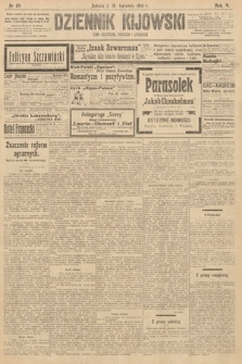 Dziennik Kijowski : pismo polityczne, społeczne i literackie. 1910, nr 89