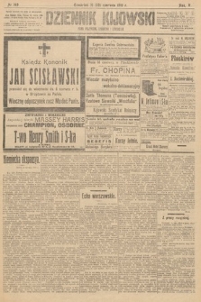 Dziennik Kijowski : pismo polityczne, społeczne i literackie. 1910, nr 149