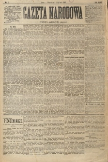 Gazeta Narodowa. 1907, nr 1