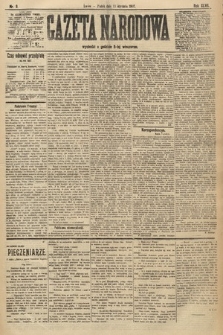 Gazeta Narodowa. 1907, nr 9