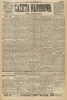 Gazeta Narodowa. 1907, nr 22
