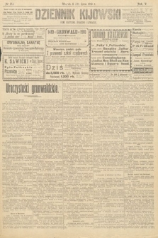 Dziennik Kijowski : pismo polityczne, społeczne i literackie. 1910, nr 173