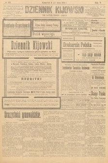 Dziennik Kijowski : pismo polityczne, społeczne i literackie. 1910, nr 175