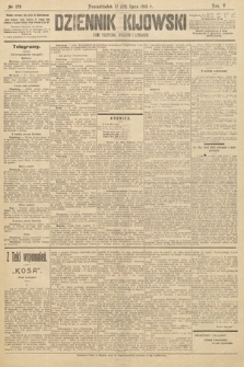 Dziennik Kijowski : pismo polityczne, społeczne i literackie. 1910, nr 179