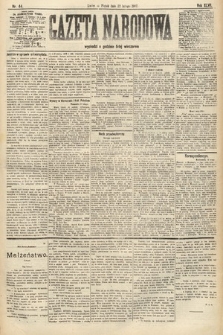 Gazeta Narodowa. 1907, nr 44