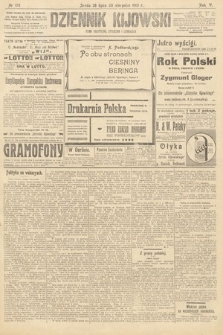 Dziennik Kijowski : pismo polityczne, społeczne i literackie. 1910, nr 195