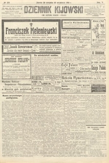 Dziennik Kijowski : pismo polityczne, społeczne i literackie. 1910, nr 225
