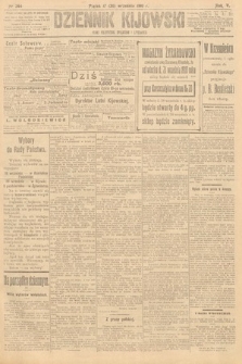 Dziennik Kijowski : pismo polityczne, społeczne i literackie. 1910, nr 244