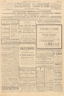 Dziennik Kijowski : pismo polityczne, społeczne i literackie. 1910, nr 260