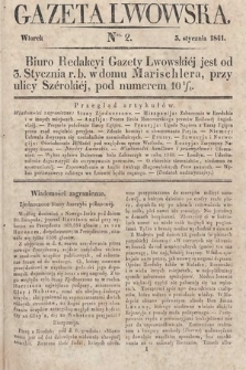 Gazeta Lwowska. 1841, nr 2