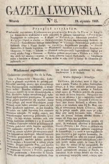 Gazeta Lwowska. 1841, nr 8